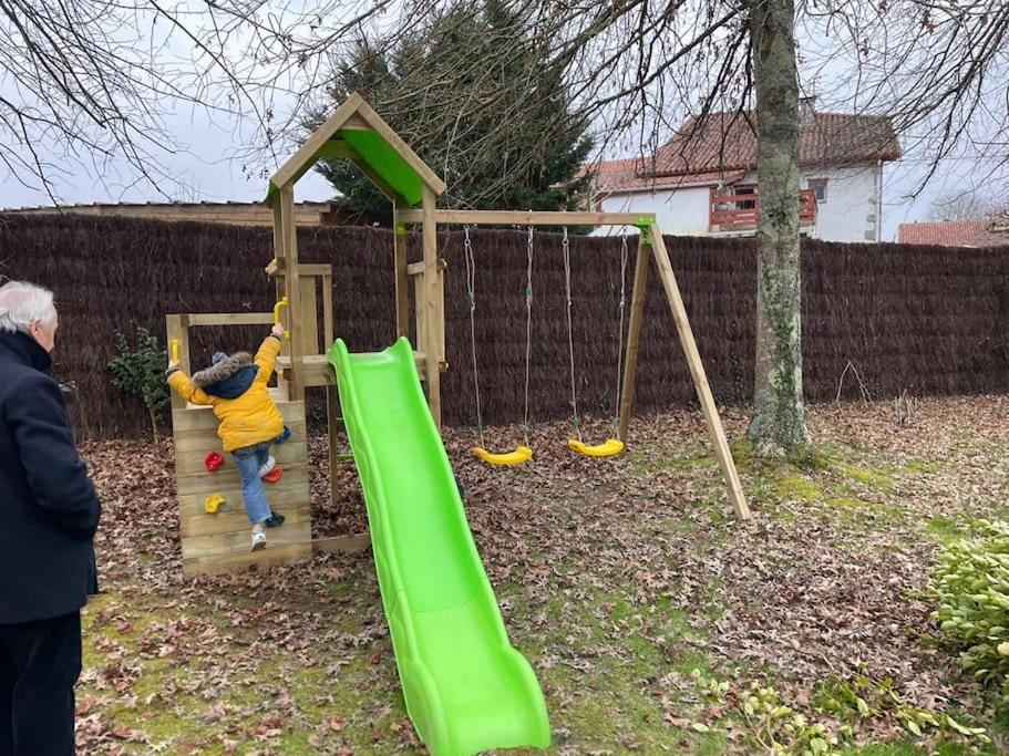 סן-ז'אן-דה-לוז Belle Villa Basque Avec Piscine Et Jardin De 3000M2 מראה חיצוני תמונה