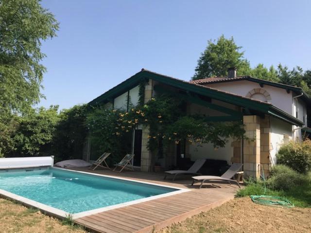 סן-ז'אן-דה-לוז Belle Villa Basque Avec Piscine Et Jardin De 3000M2 מראה חיצוני תמונה