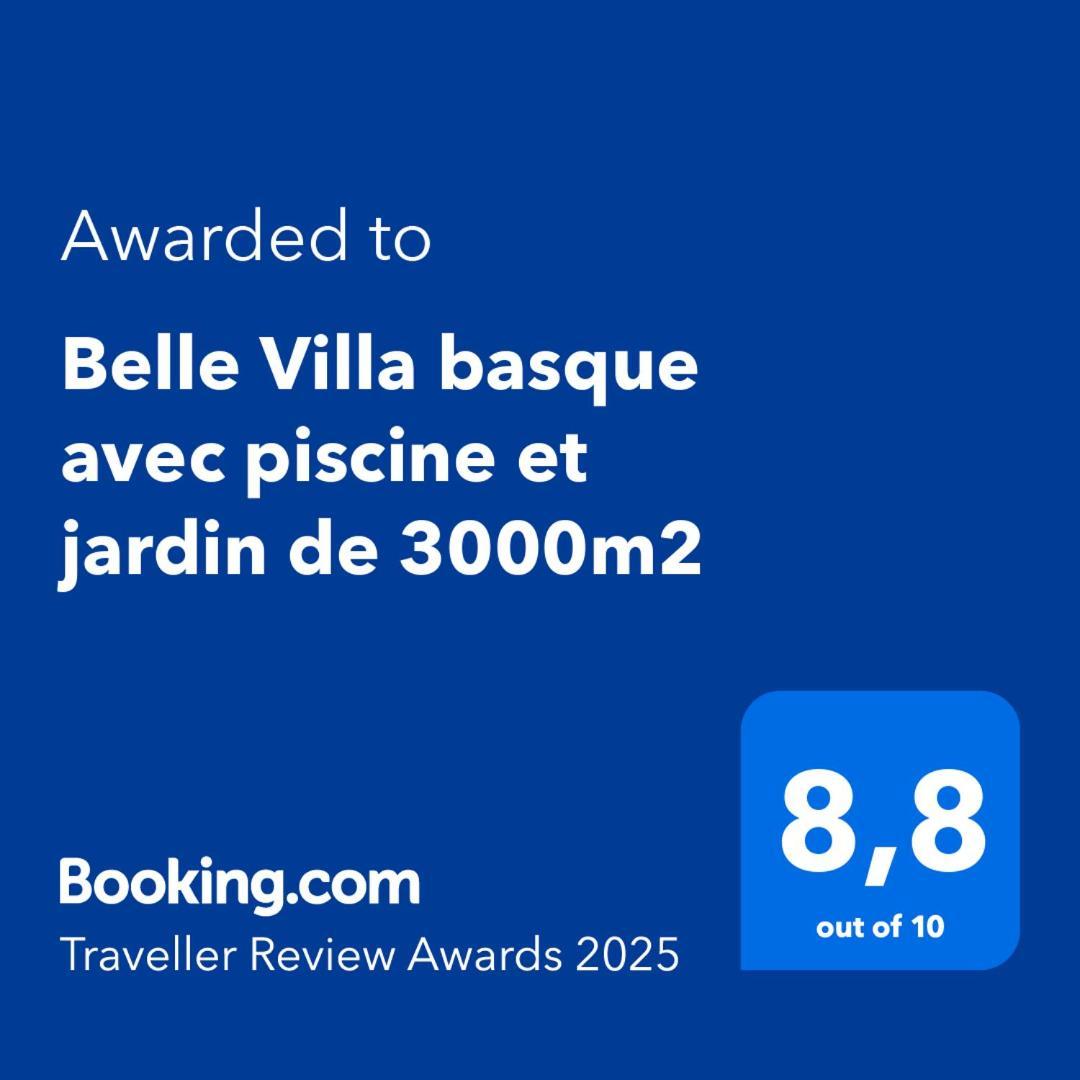 סן-ז'אן-דה-לוז Belle Villa Basque Avec Piscine Et Jardin De 3000M2 מראה חיצוני תמונה